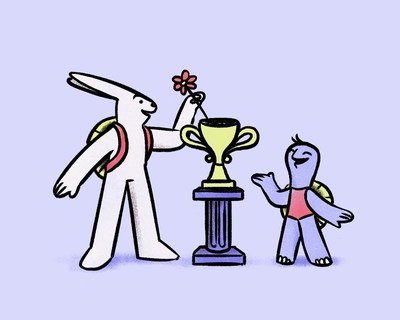 Watch Kravebeauty's full adaptation of the classic children's tale “The Tortoise and the Hare” at kravebeauty.com/slowdownskincare