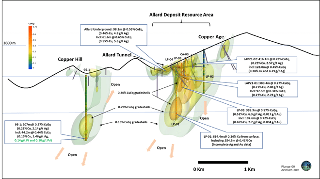 Metallic Minerals Corp., Tuesday, April 26, 2022, Press release picture