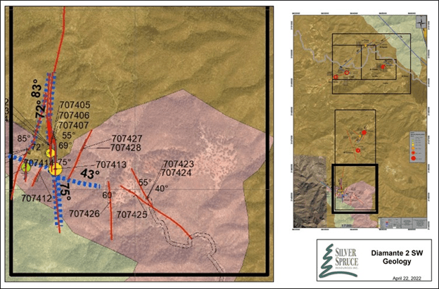 Silver Spruce Resources Inc., Wednesday, April 27, 2022, Press release picture