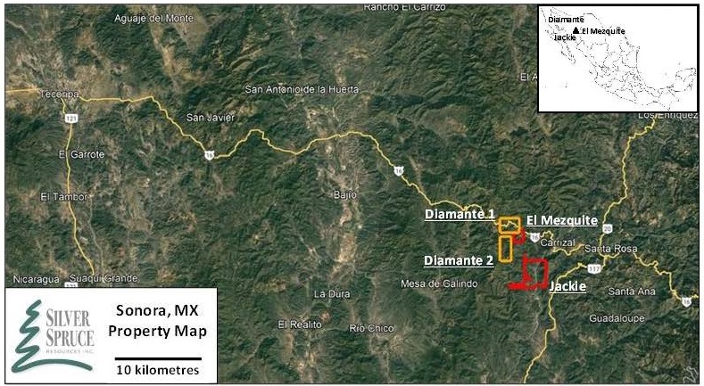 Silver Spruce Resources Inc., Wednesday, April 27, 2022, Press release picture