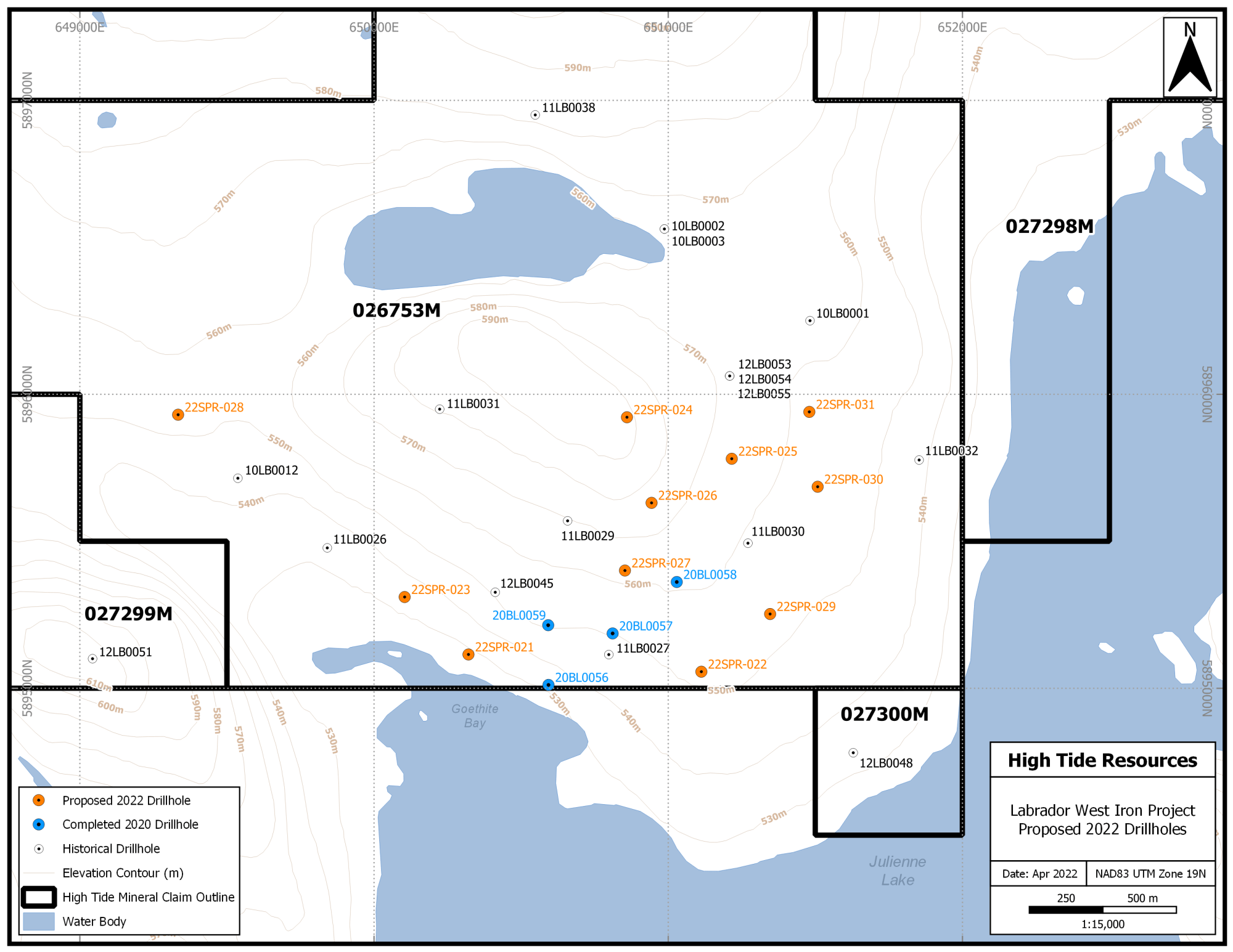 High Tide Resources Corp., Friday, May 6, 2022, Press release picture