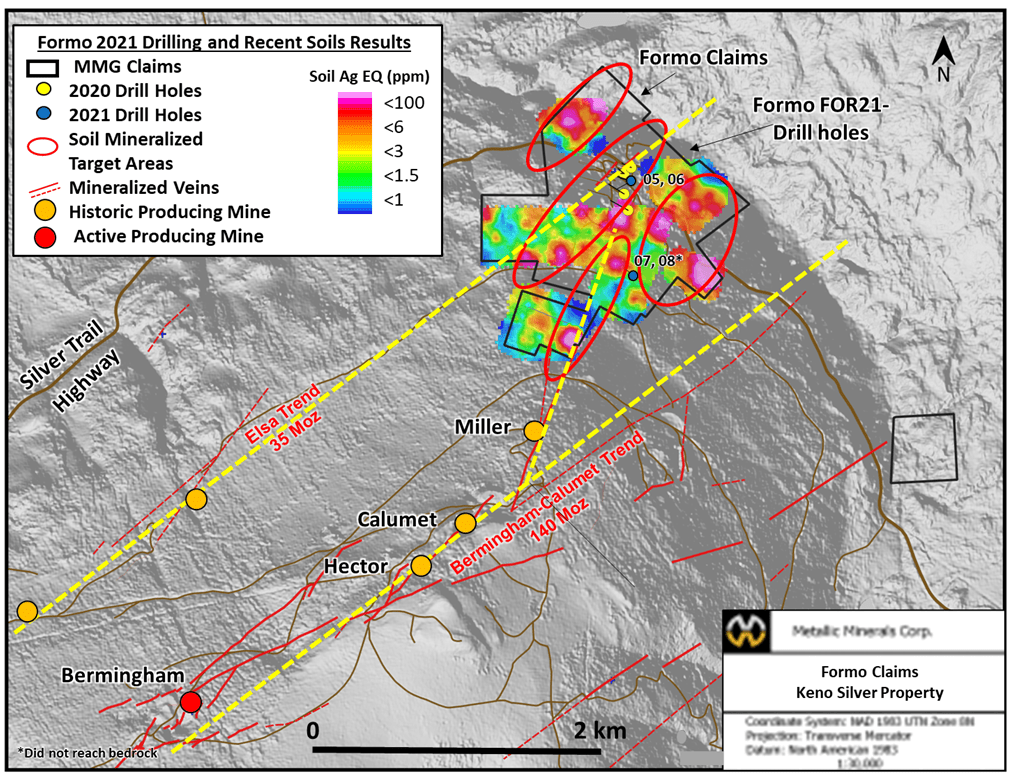 Metallic Minerals Corp., Wednesday, May 25, 2022, Press release picture