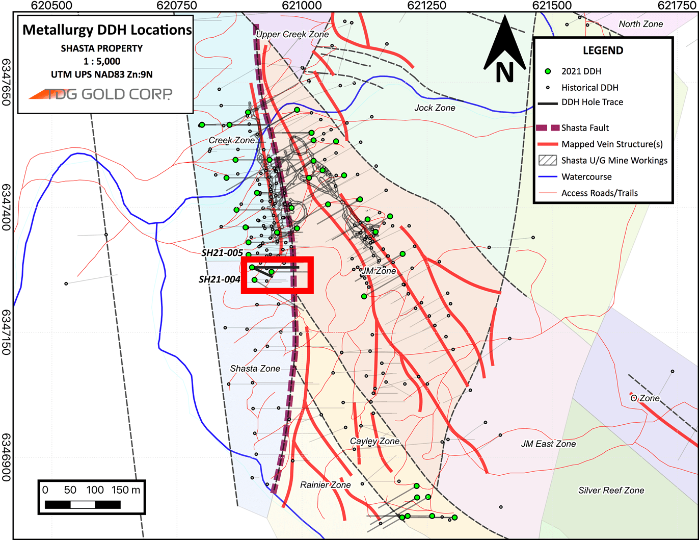 TDG Gold Corp., Saturday, February 5, 2022, Press release picture