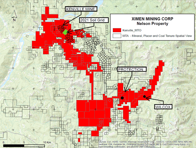 Ximen Mining Corp., Thursday, May 26, 2022, Press release picture