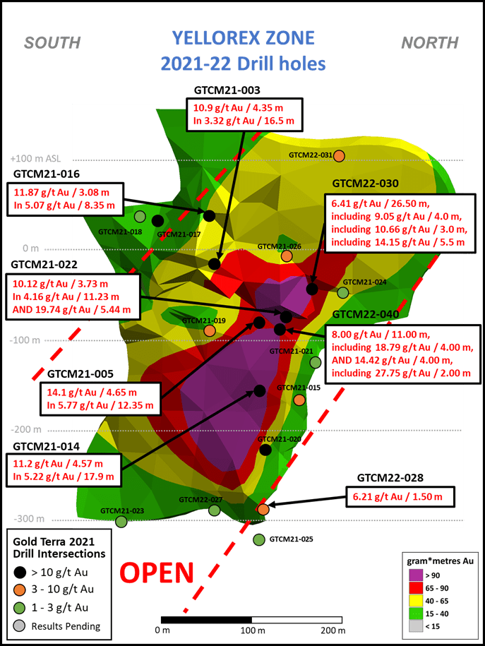 Gold Terra Resource Corp, Monday, May 16, 2022, Press release picture