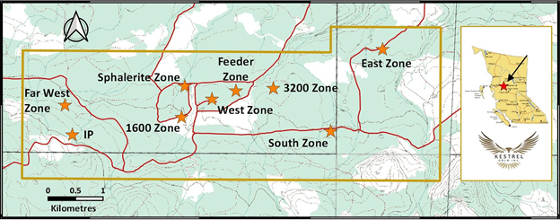 Kestrel Gold Inc., Wednesday, May 4, 2022, Press release picture
