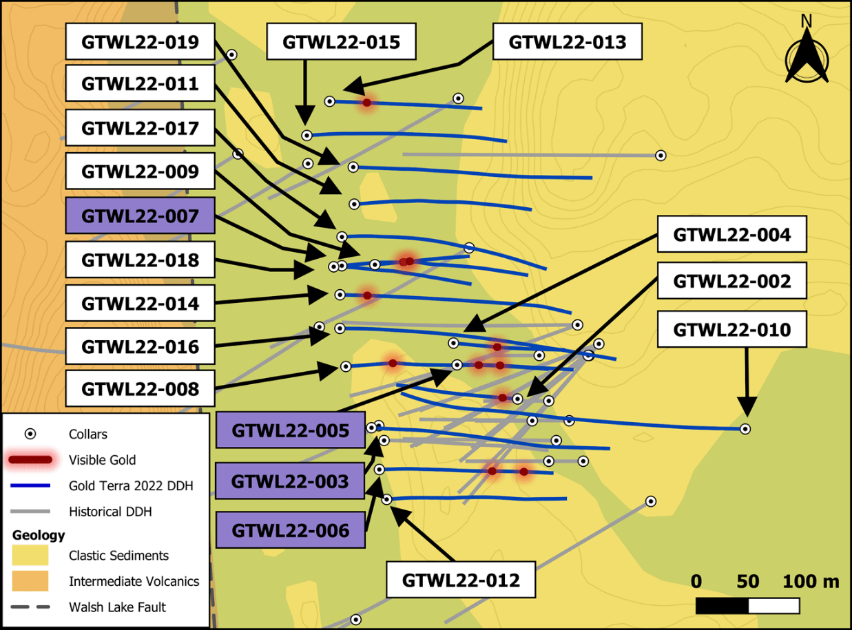 Gold Terra Resource Corp, Wednesday, May 4, 2022, Press release picture