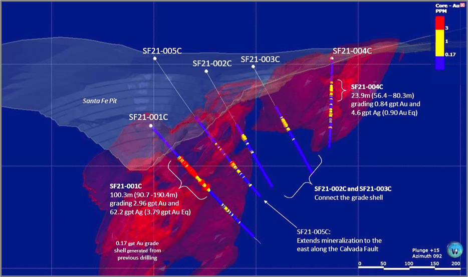 Lahontan Gold Corp., Friday, April 29, 2022, Press release picture