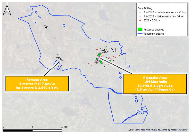 Mawson Gold Limited, Monday, May 9, 2022, Press release picture