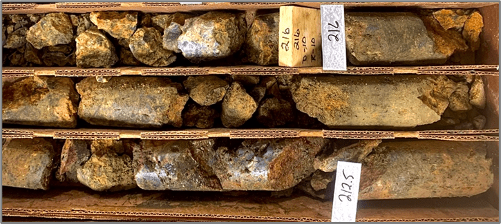 Lahontan Gold Corp., Friday, April 29, 2022, Press release picture