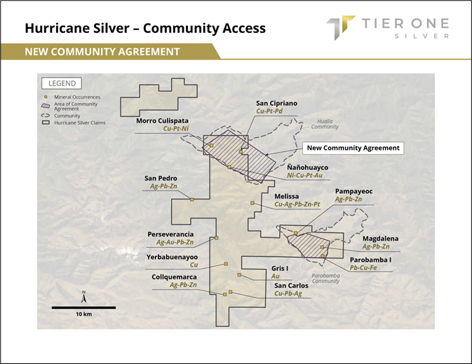 Tier One Silver Inc., Thursday, May 19, 2022, Press release picture