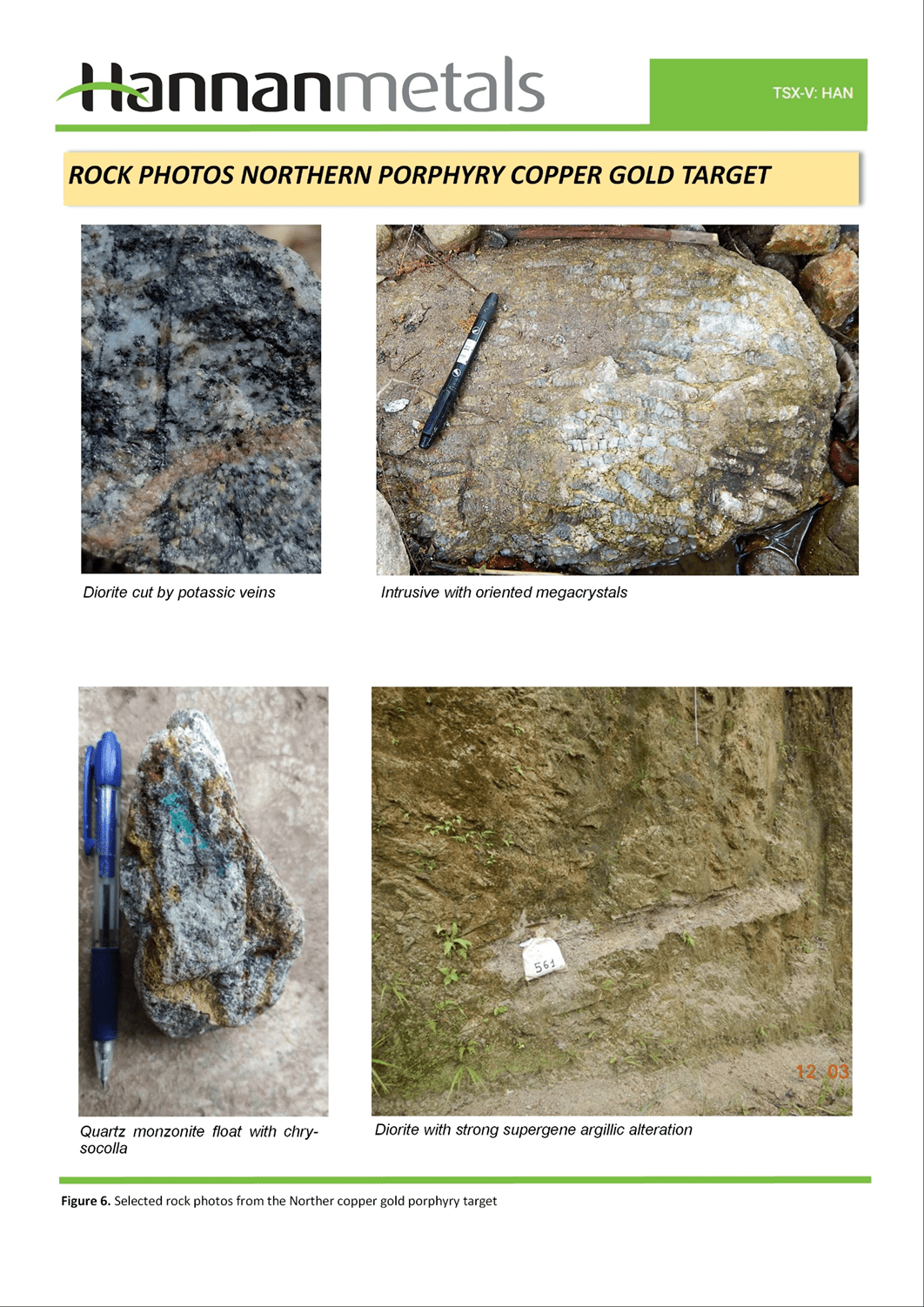 Hannan Metals Ltd., Thursday, May 12, 2022, Press release picture