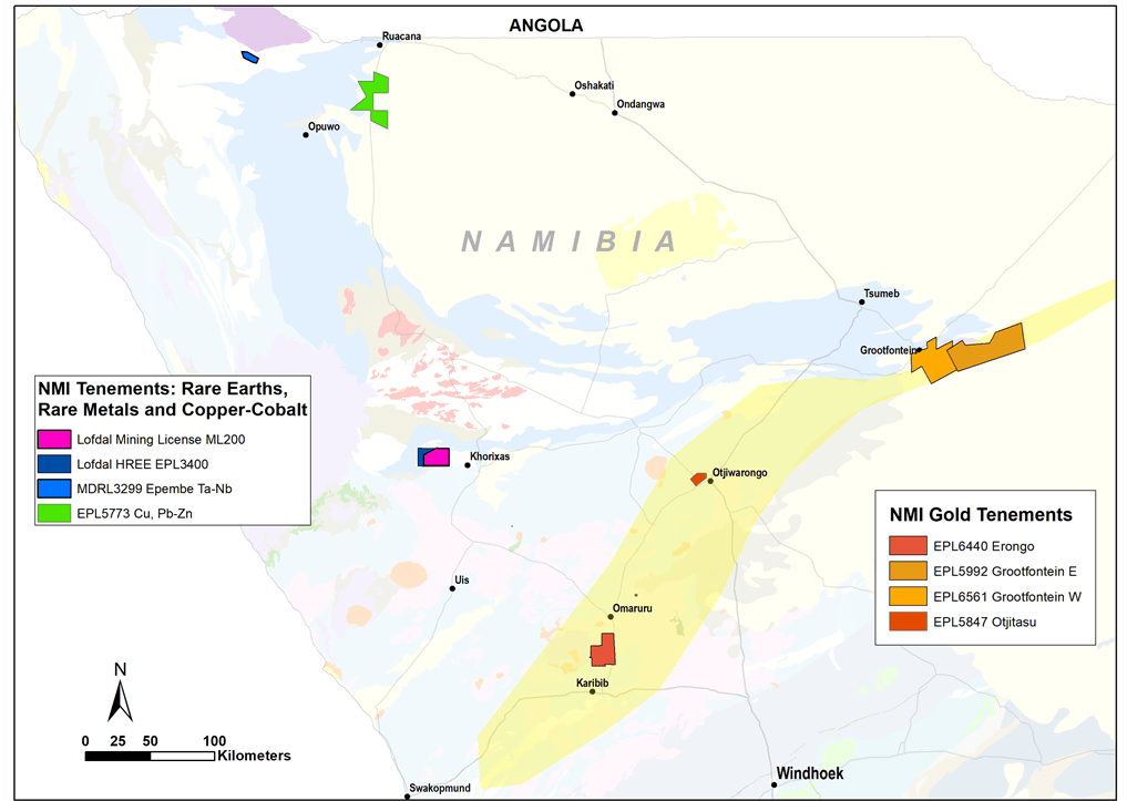 Namibia Critical Metals Inc., Thursday, May 19, 2022, Press release picture