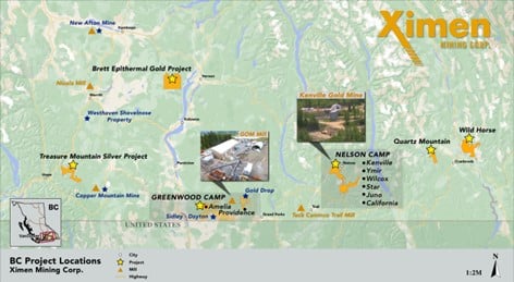 Ximen Mining Corp., Thursday, June 30, 2022, Press release picture