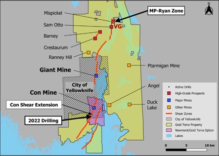 Gold Terra Resource Corp, Monday, June 6, 2022, Press release picture