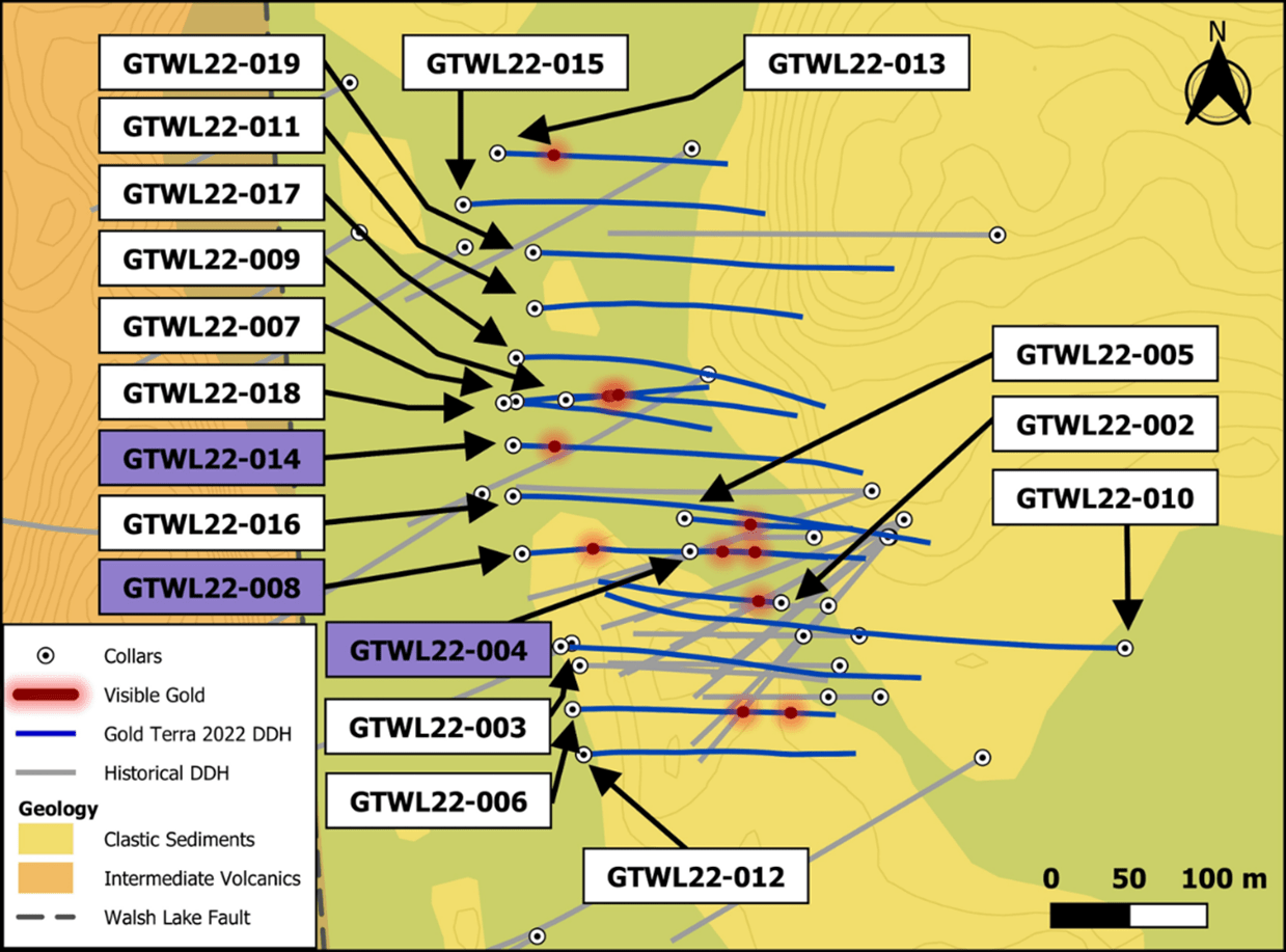 Gold Terra Resource Corp, Monday, June 6, 2022, Press release picture