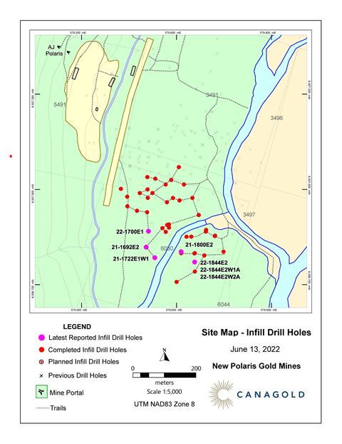 Canagold Resources Ltd., Monday, June 13, 2022, Press release picture