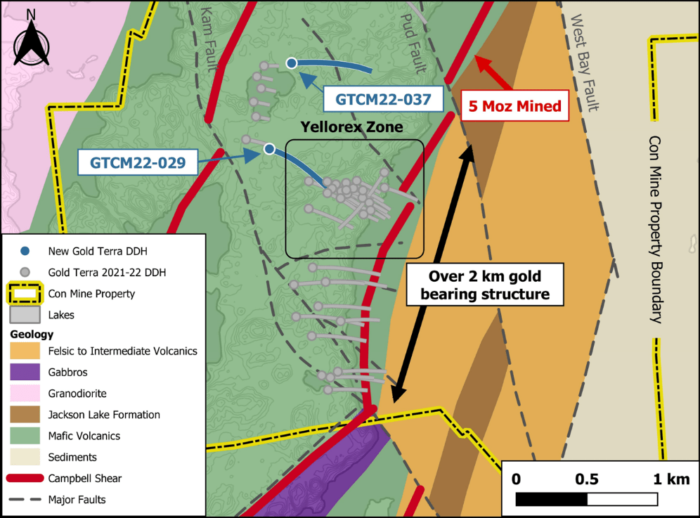 Gold Terra Resource Corp, Sunday, June 26, 2022, Press release picture