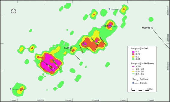 Kalo Gold Corp., Thursday, June 23, 2022, Press release picture