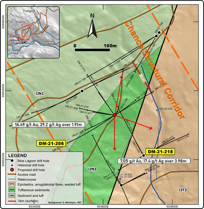Blue Lagoon Resources Inc. , Thursday, June 23, 2022, Press release picture