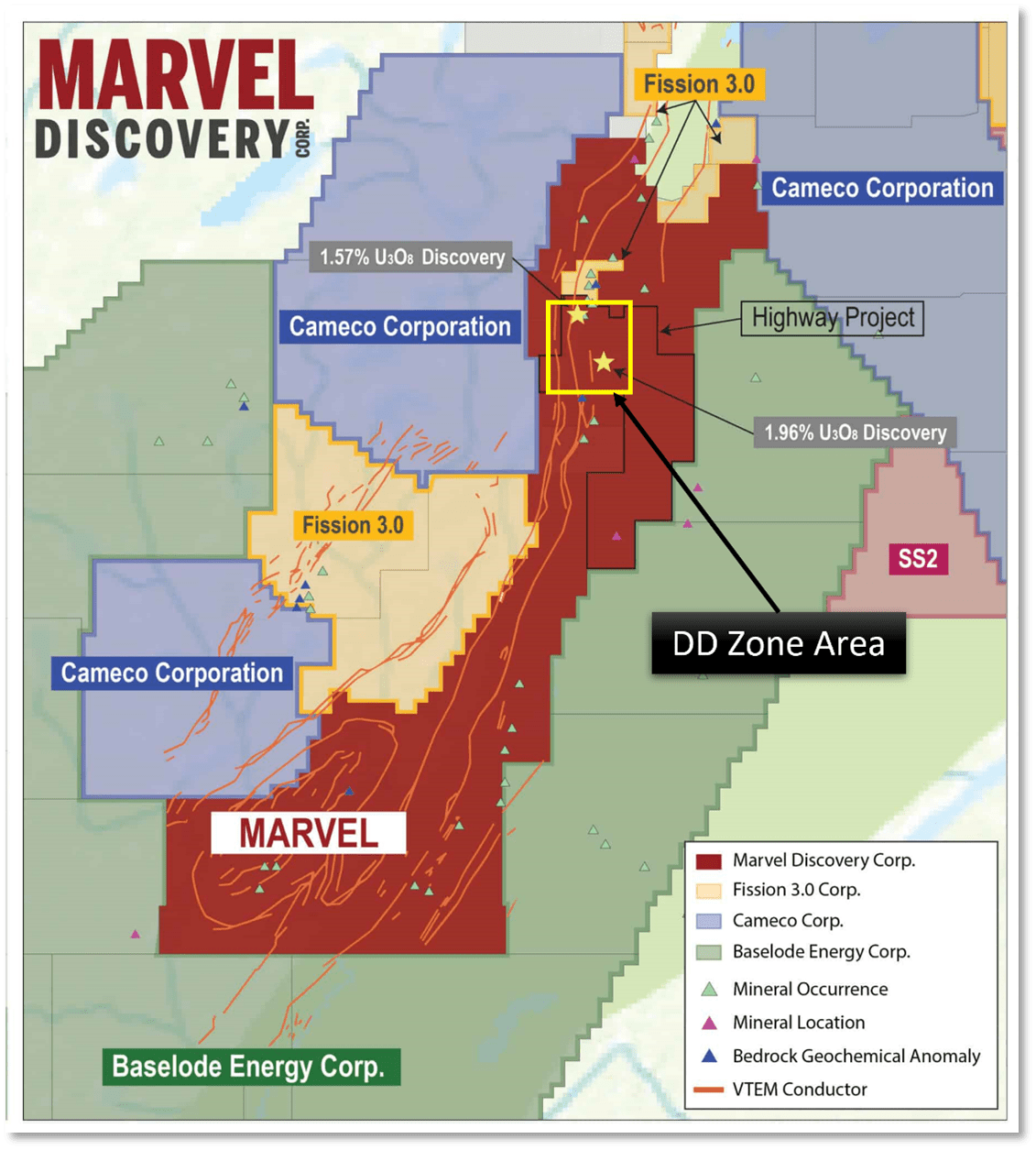 Marvel Discovery Corp., Monday, July 18, 2022, Press release picture