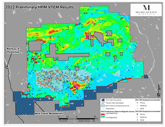 Murchison Minerals Ltd., Thursday, July 7, 2022, Press release picture