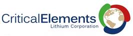 Critical Elements Lithium Corporation, Wednesday, July 27, 2022, Press release picture