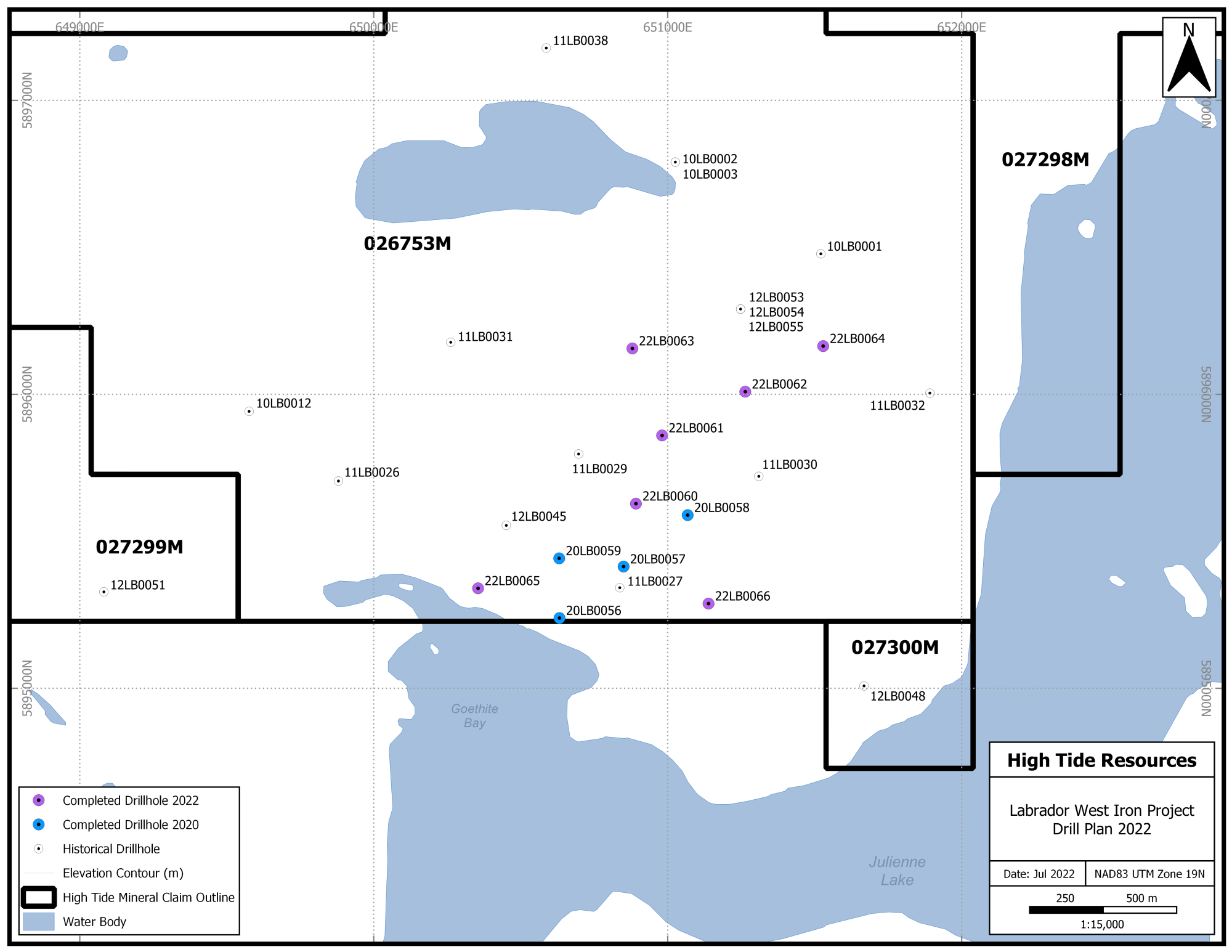 High Tide Resources Corp., Tuesday, July 26, 2022, Press release picture