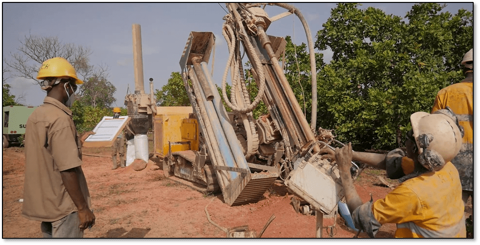 Sarama Resources Ltd., Wednesday, August 31, 2022, Press release picture