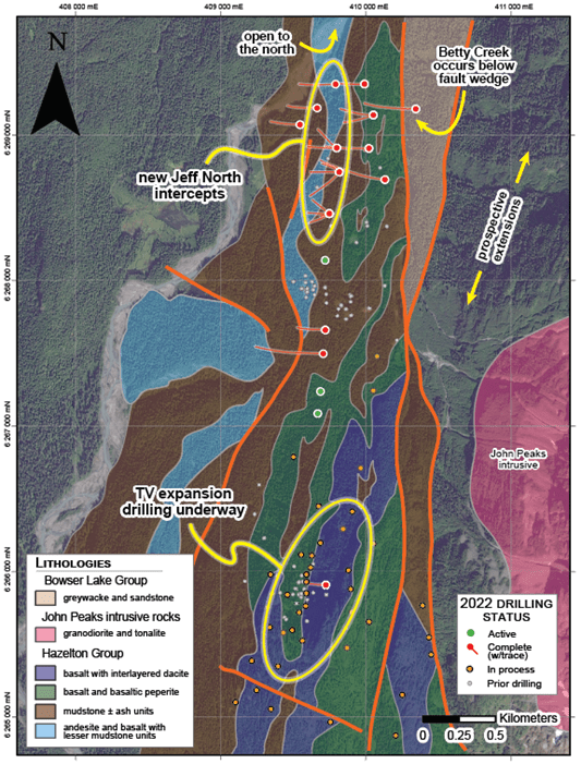 Eskay Mining Corp., Tuesday, August 9, 2022, Press release picture