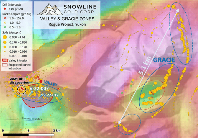 Snowline Gold Corp., Wednesday, August 3, 2022, Press release picture