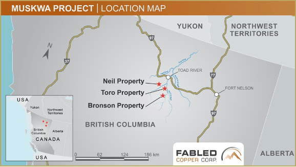 Fabled Copper Corp., Wednesday, September 21, 2022, Press release picture