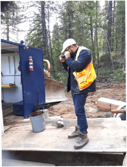 Golden Dawn Minerals Inc., Monday, September 19, 2022, Press release picture