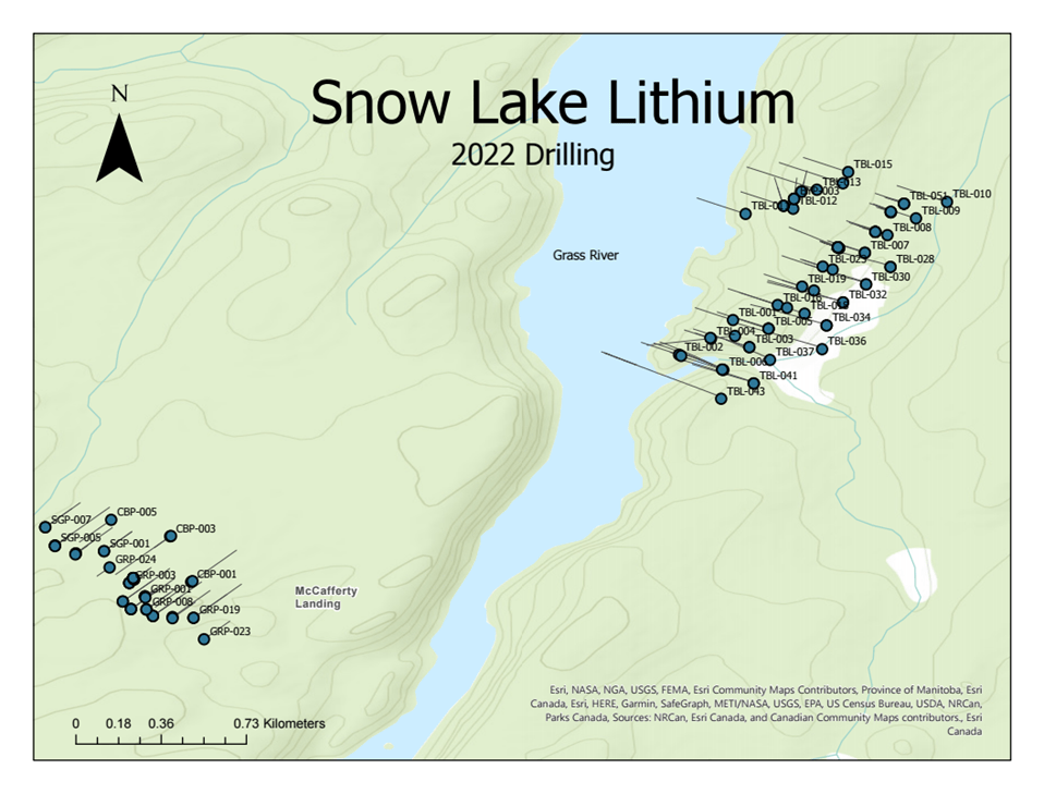 Snow Lake Resources Ltd., Thursday, September 15, 2022, Press release picture