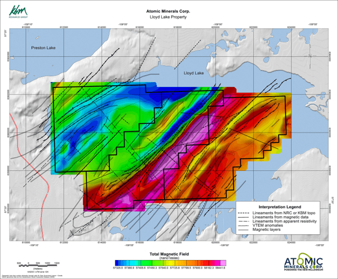 Atomic Minerals Corporation , Wednesday, September 14, 2022, Press release picture
