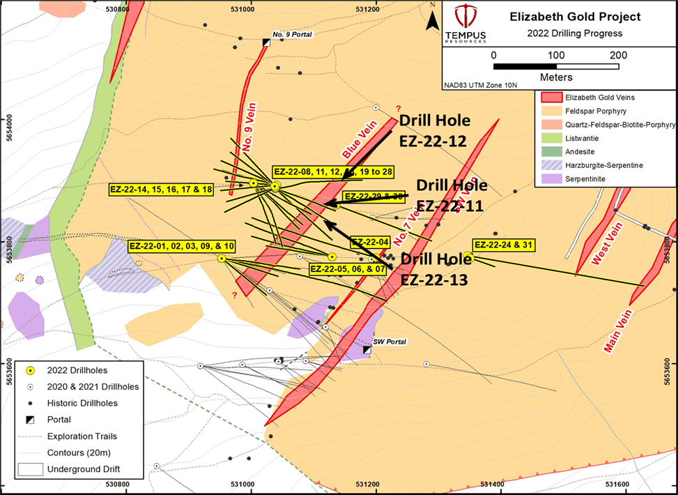 Tempus Resources Ltd, Thursday, September 22, 2022, Press release picture