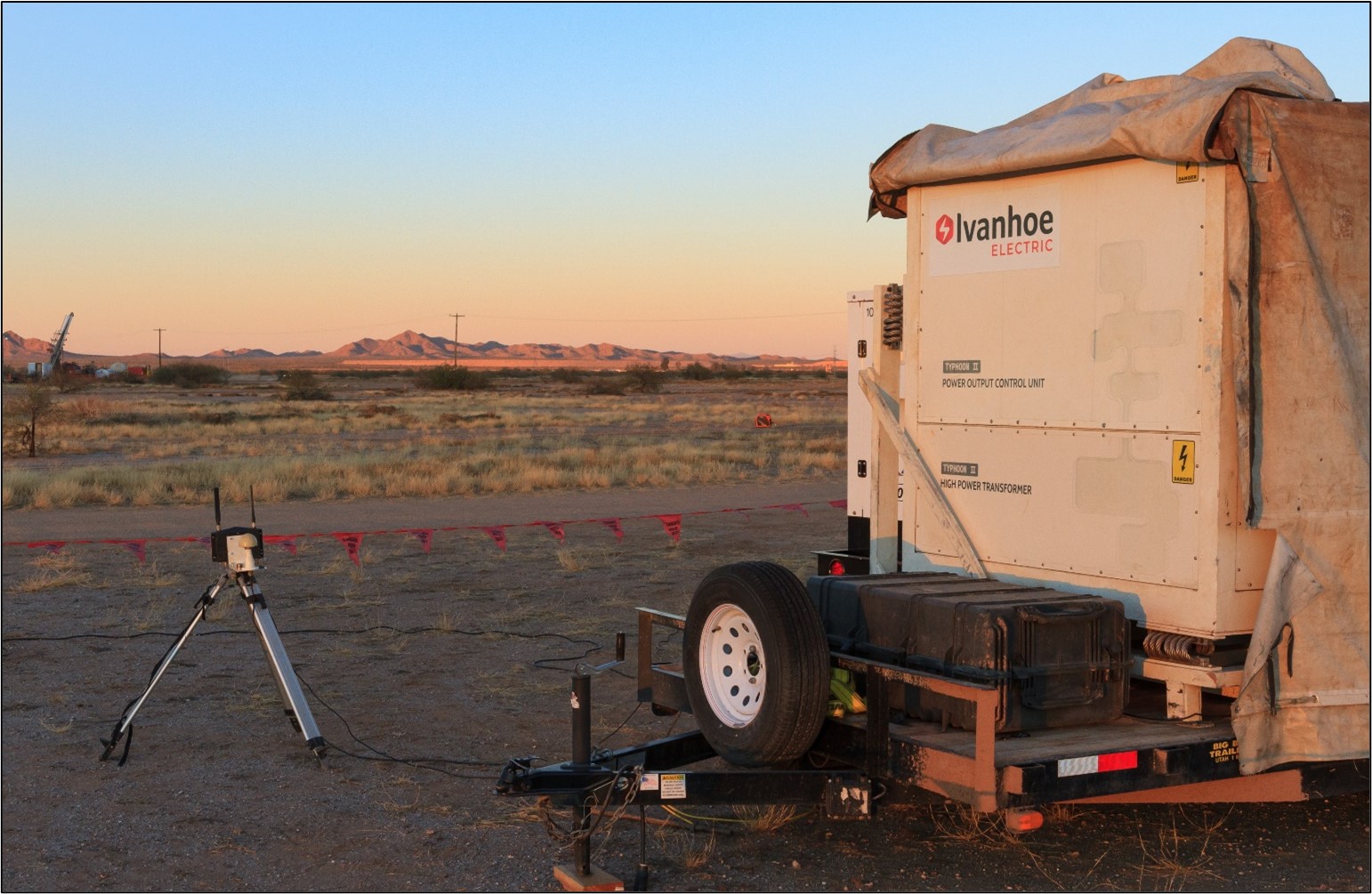 Ivanhoe Electric Inc., Thursday, September 15, 2022, Press release picture