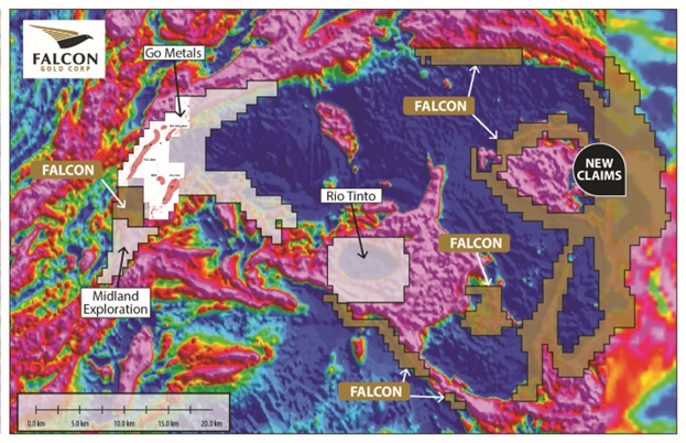Falcon Gold Corp, Tuesday, October 25, 2022, Press release picture