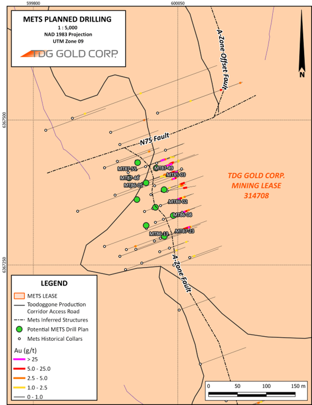 TDG Gold Corp., Wednesday, October 19, 2022, Press release picture
