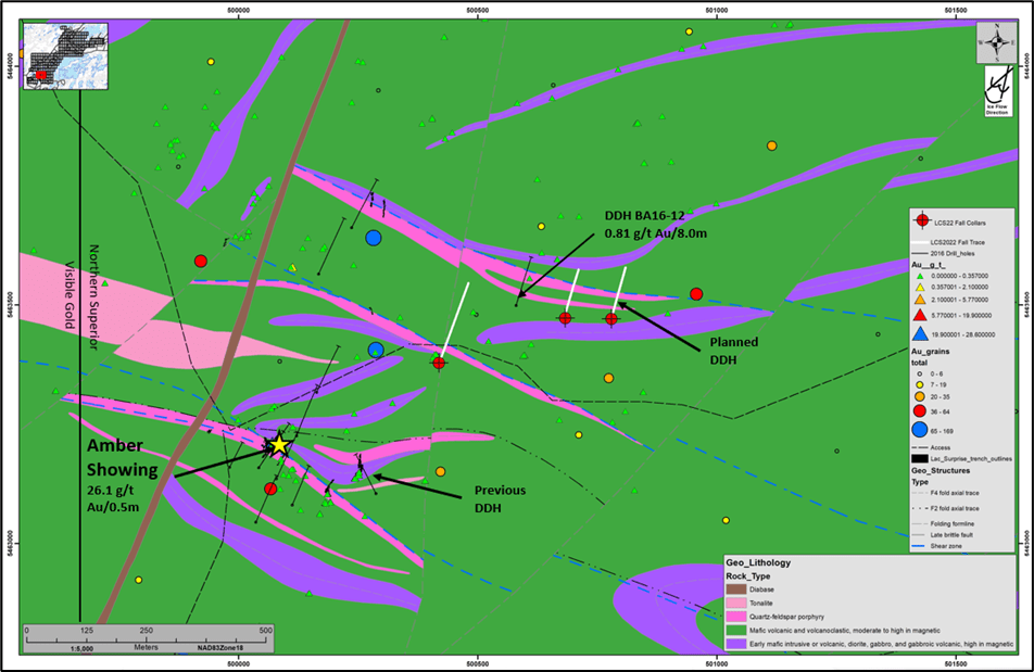 Northern Superior Resources Inc., Thursday, October 20, 2022, Press release picture