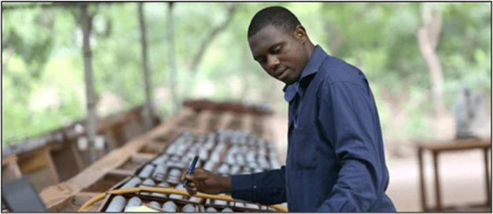 Sarama Resources Ltd., Wednesday, October 5, 2022, Press release picture