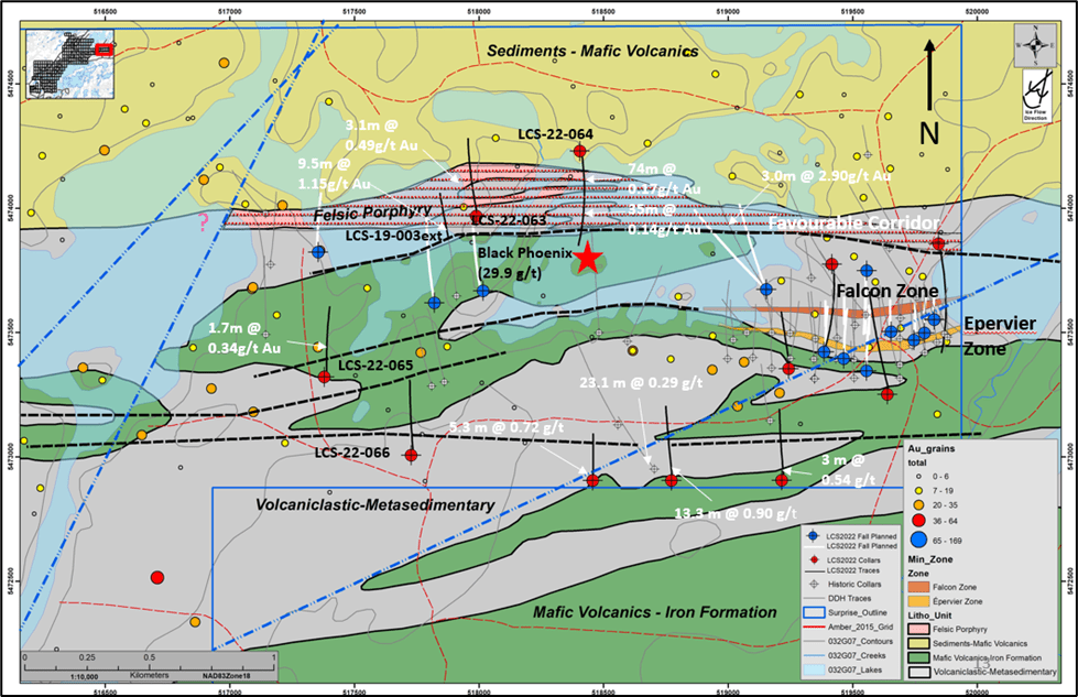 Northern Superior Resources Inc., Thursday, October 20, 2022, Press release picture