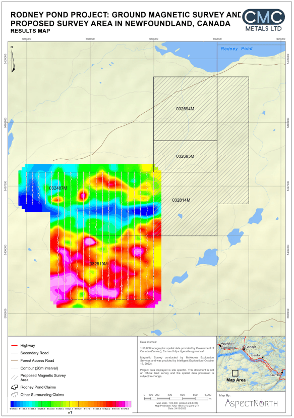 CMC Metals Ltd., Wednesday, October 26, 2022, Press release picture