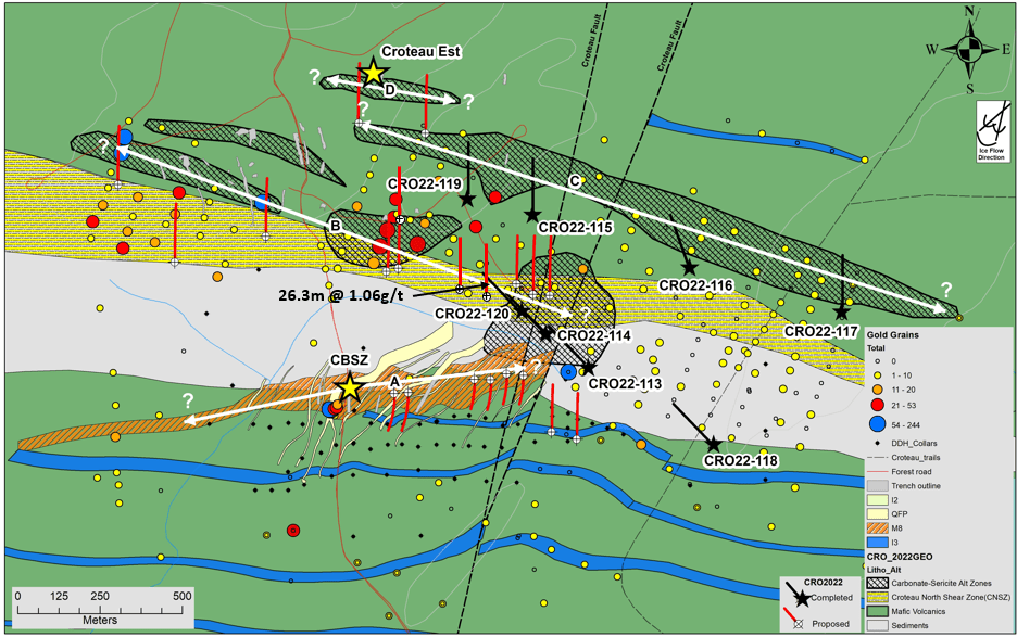 Northern Superior Resources Inc., Friday, October 28, 2022, Press release picture