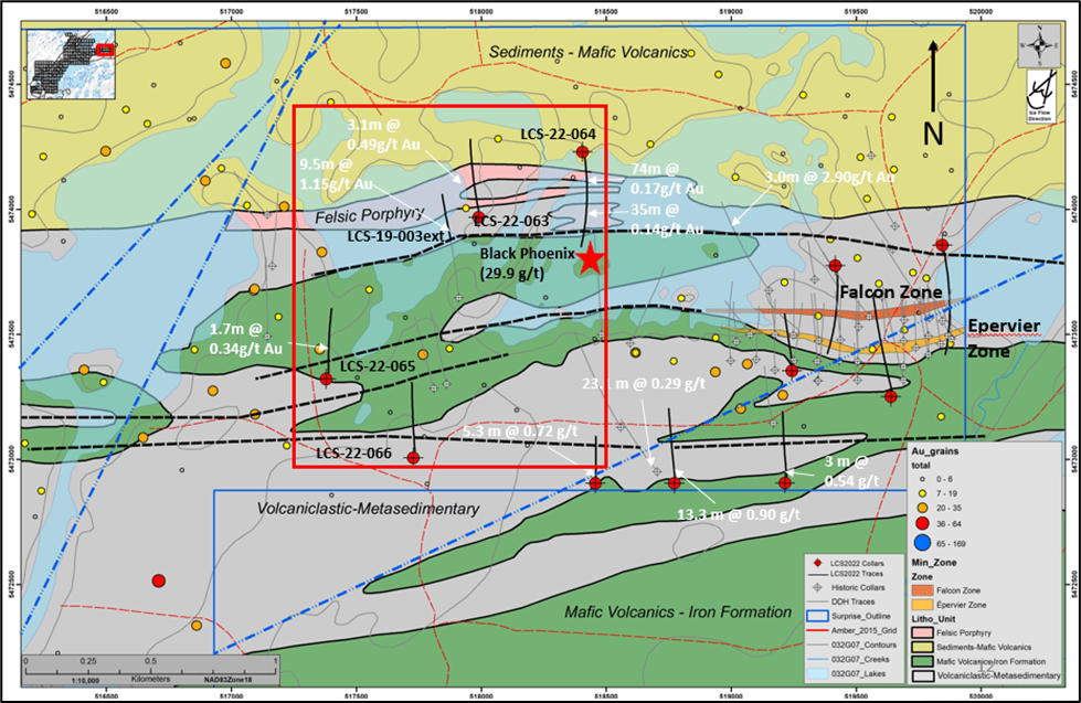 Northern Superior Resources Inc., Thursday, October 20, 2022, Press release picture