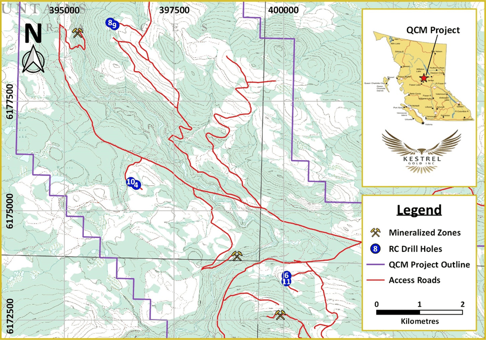 Kestrel Gold Inc., Tuesday, October 25, 2022, Press release picture