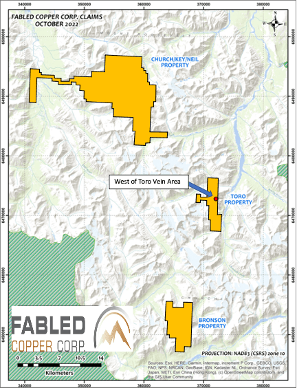 Fabled Copper Corp., Wednesday, November 16, 2022, Press release picture