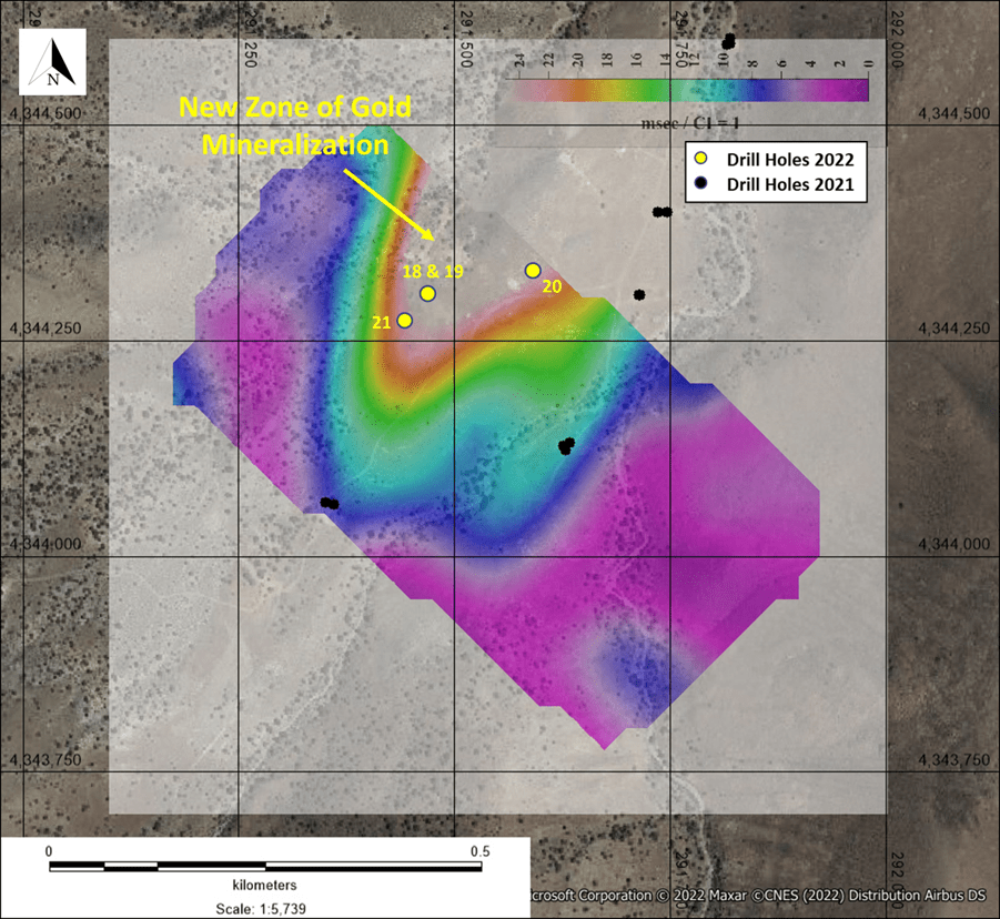 NV Gold Corporation, Thursday, November 17, 2022, Press release picture