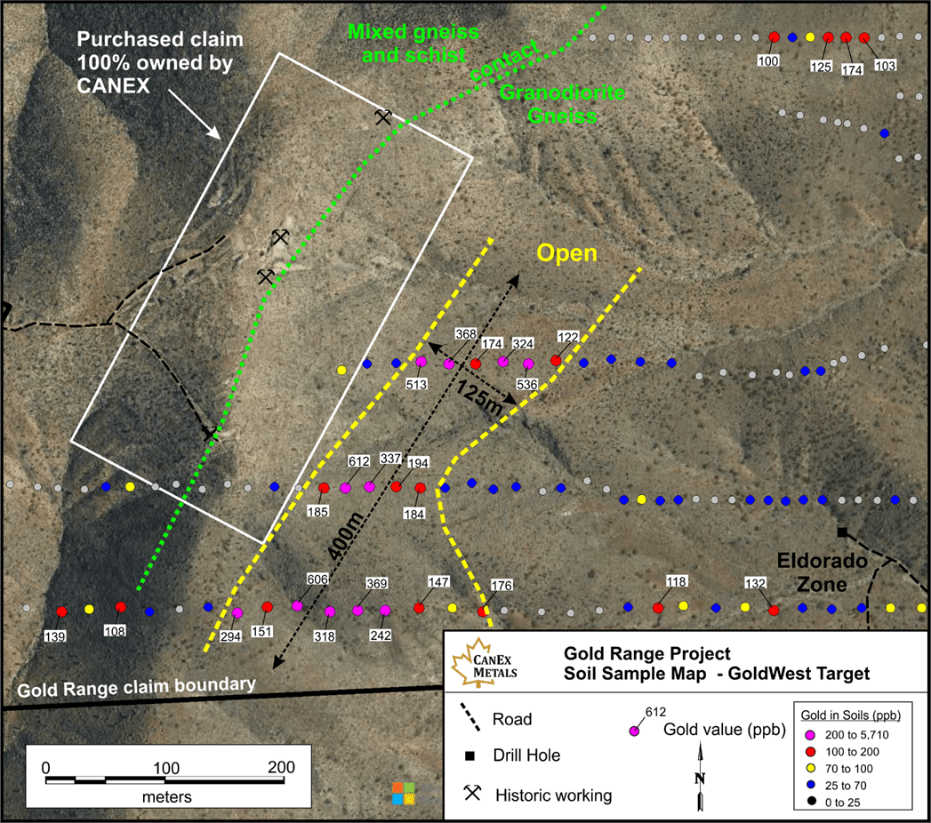 CANEX Metals Inc., Tuesday, November 22, 2022, Press release picture