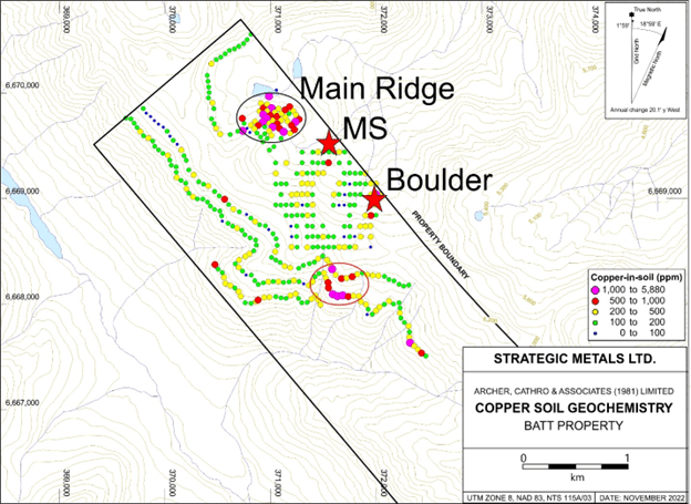 Strategic Metals Ltd., Wednesday, November 30, 2022, Press release picture